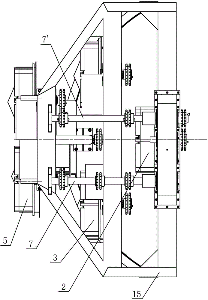 Pipe arc opening machine