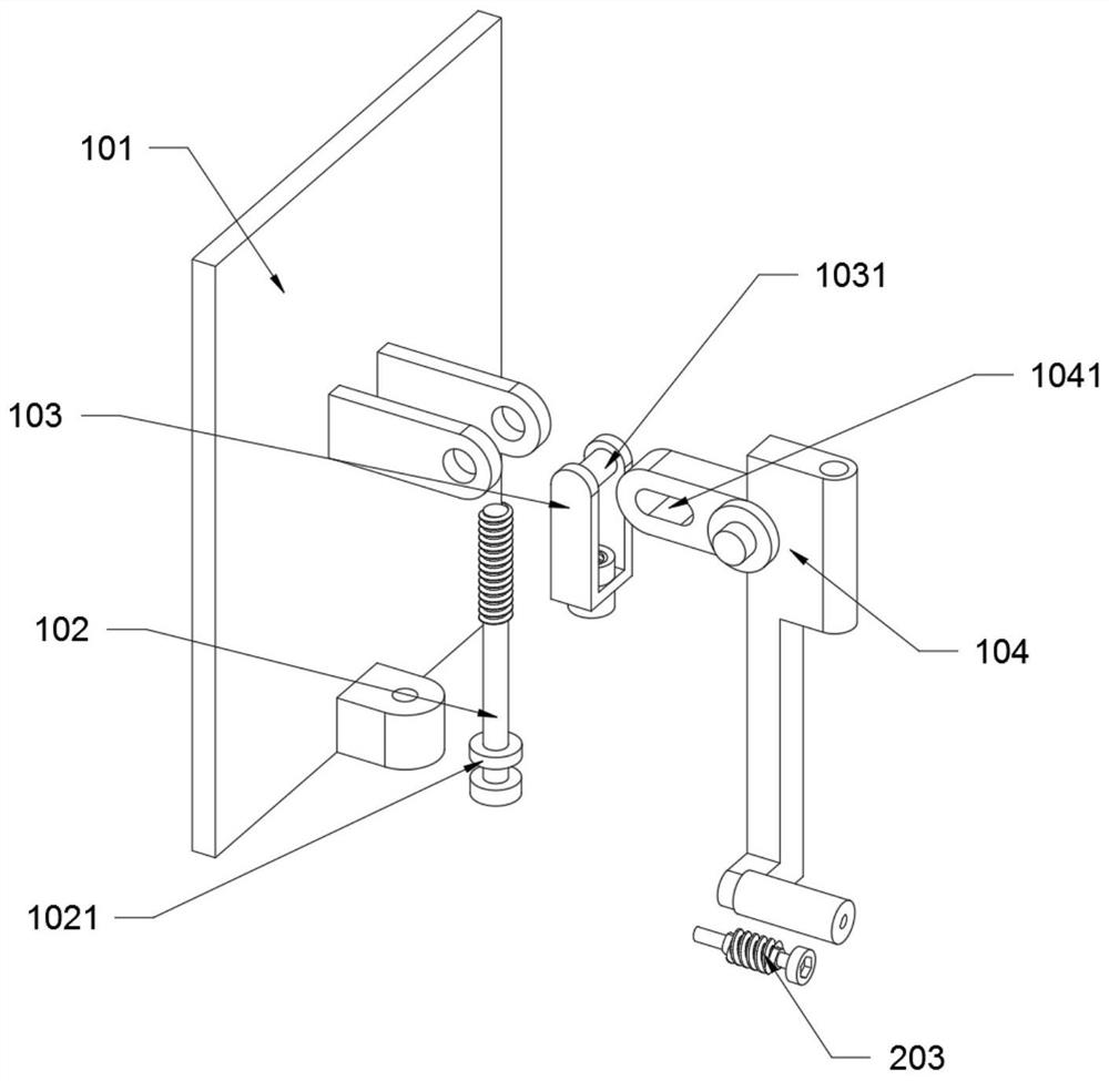 Sound box wall-hanging structure for higher vocational computer education multimedia room