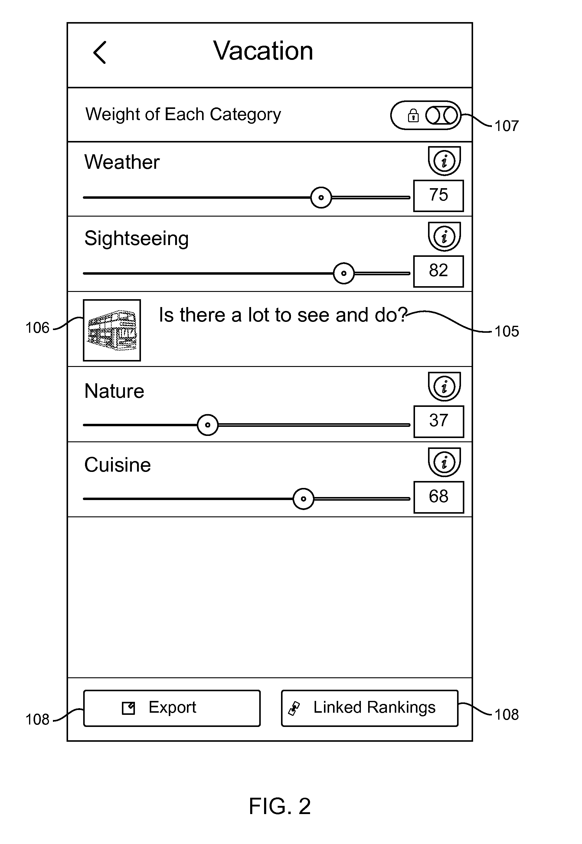 Software Interface and Method for Ranking or Rating Items