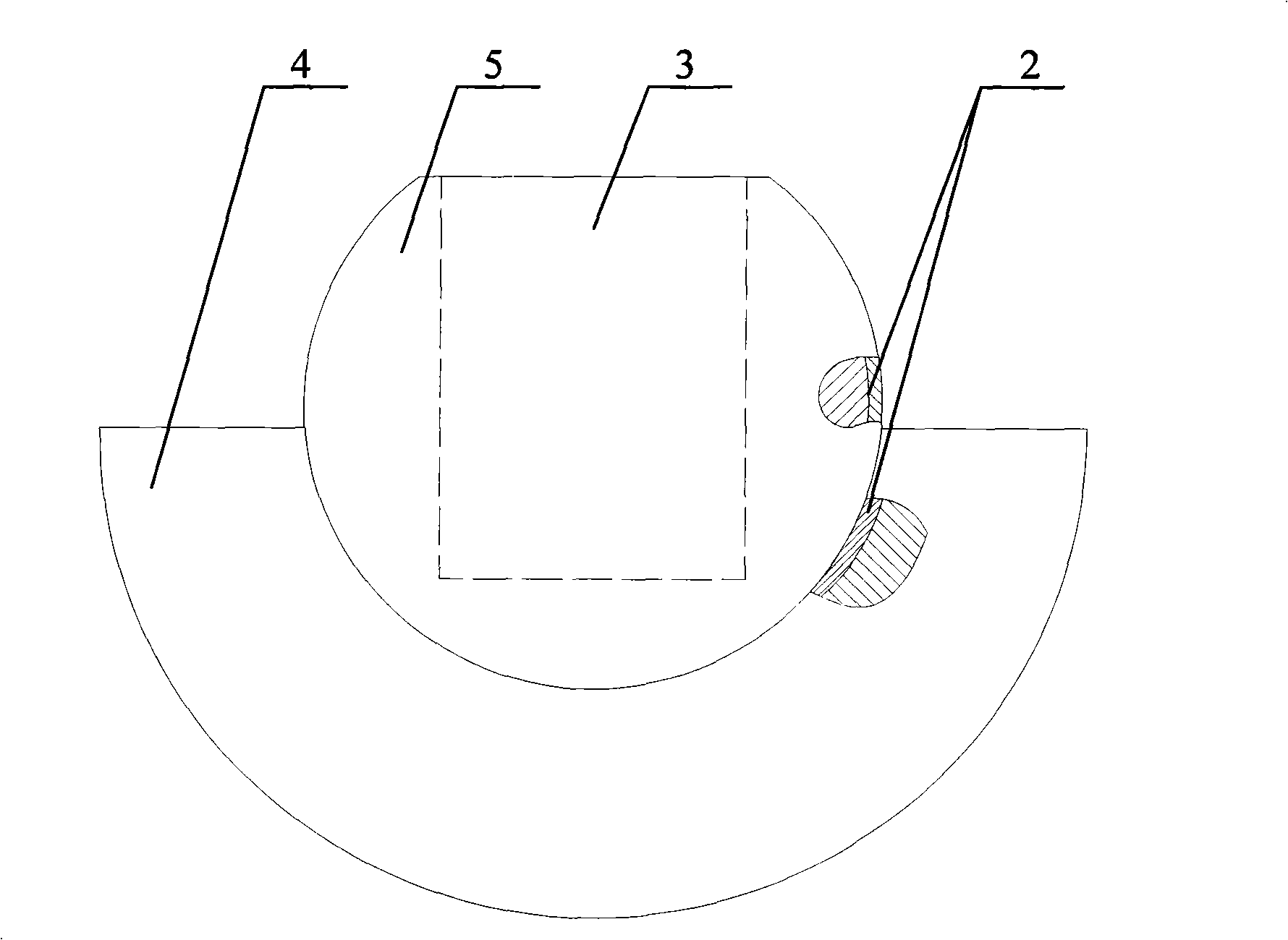 Titanium alloy artificial hip joint with abrasion-proof ceramic coat and method for producing the same