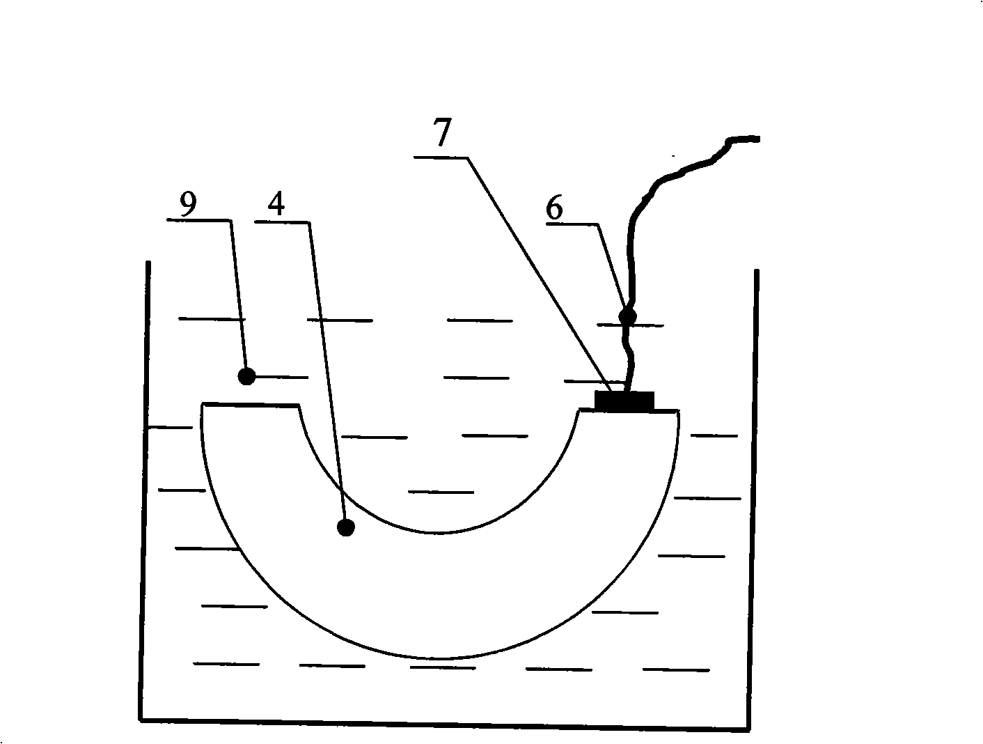 Titanium alloy artificial hip joint with abrasion-proof ceramic coat and method for producing the same