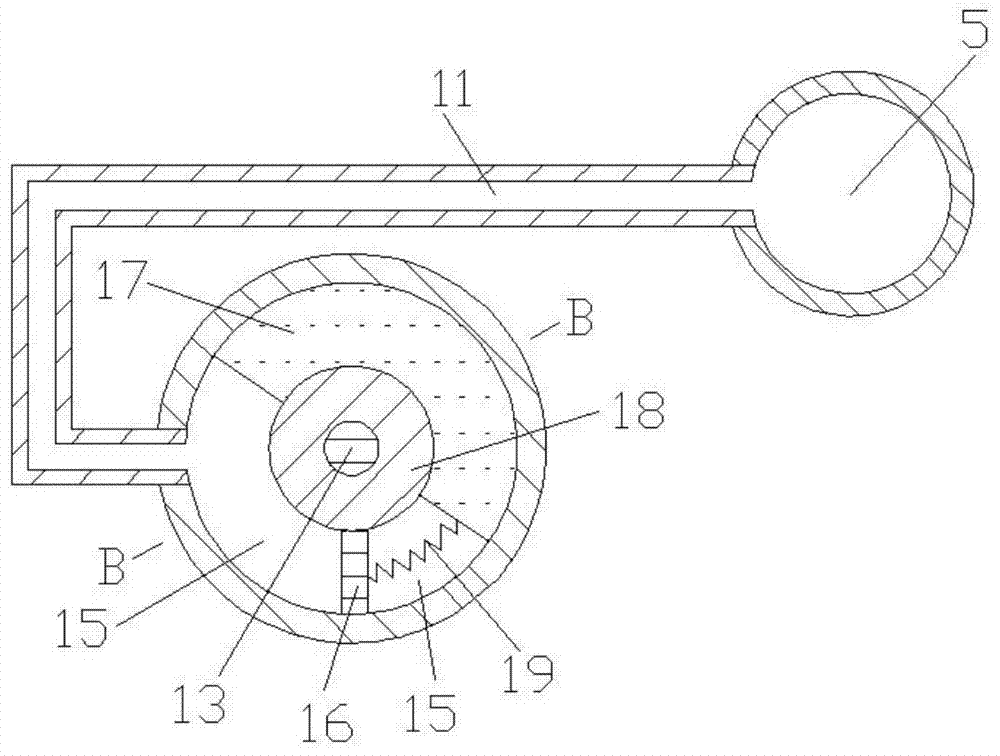 Annular shaft-valve simultaneous rotation system