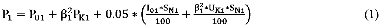 Realization method for function of adaptive load type distribution transformer