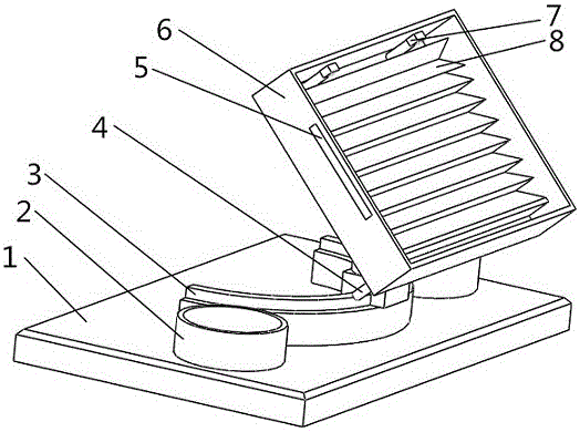 Plant hydro-culture device exposed to the sun