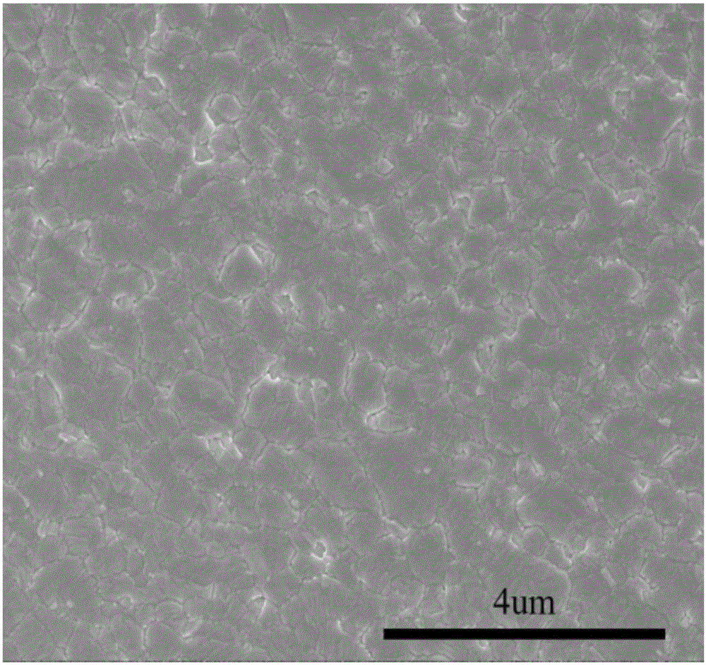 Preparation method and application of perovskite thin film