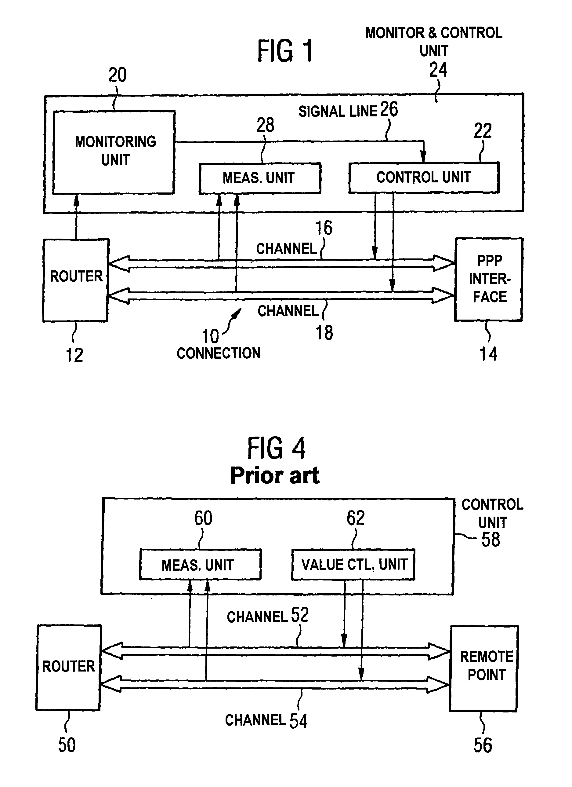 Method and apparatus for adjusting the bandwidth of a connection between at least two communication endpoints in a data network