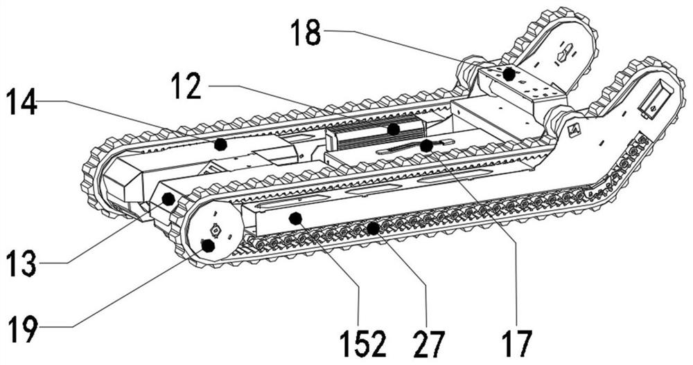 Method and device for climbing stairs with automatic steering adjustment