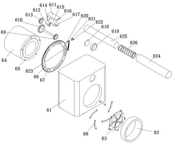 Interlocking device of high-voltage switchgear mechanism