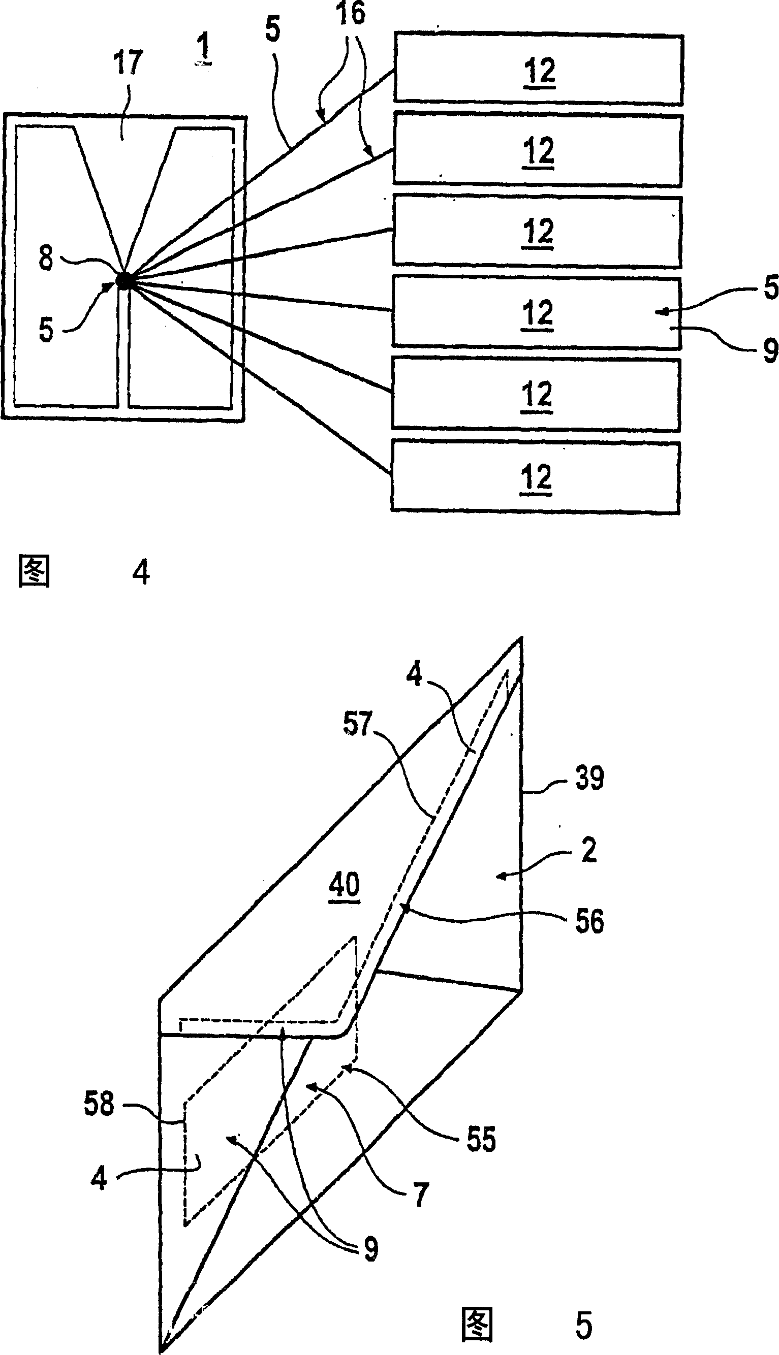 Flat sheet-printing material