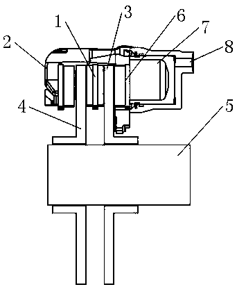 Dual-disc type brake