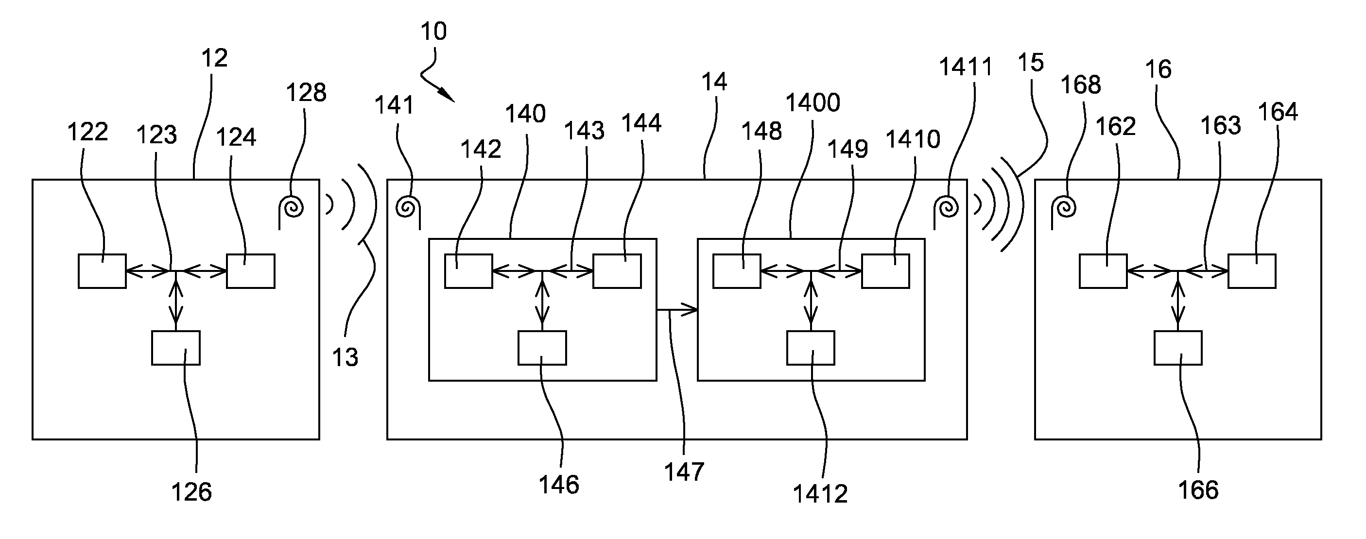 System for accessing a service and corresponding portable device and method