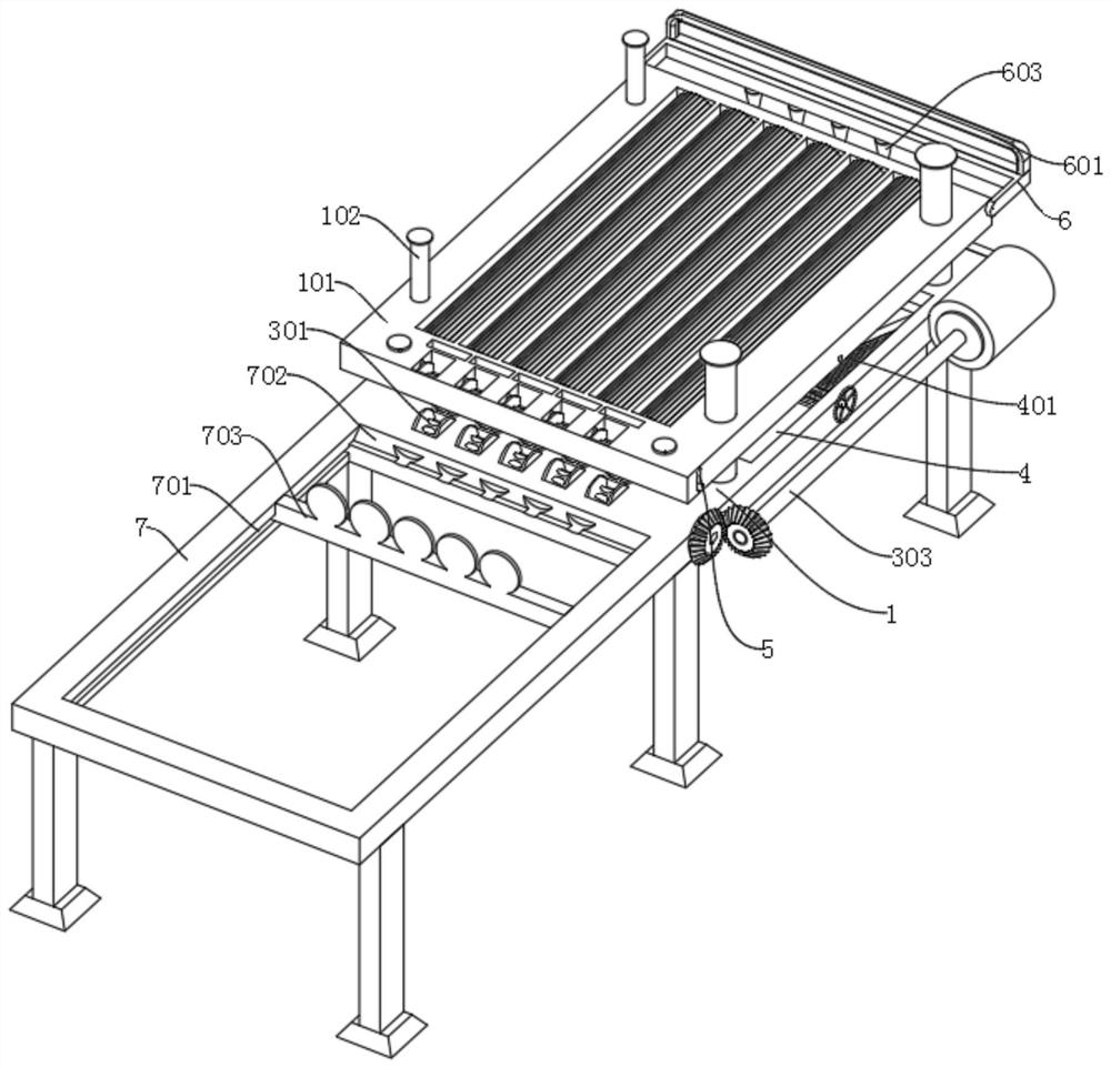 A kind of steel pipe surface derusting device for construction engineering