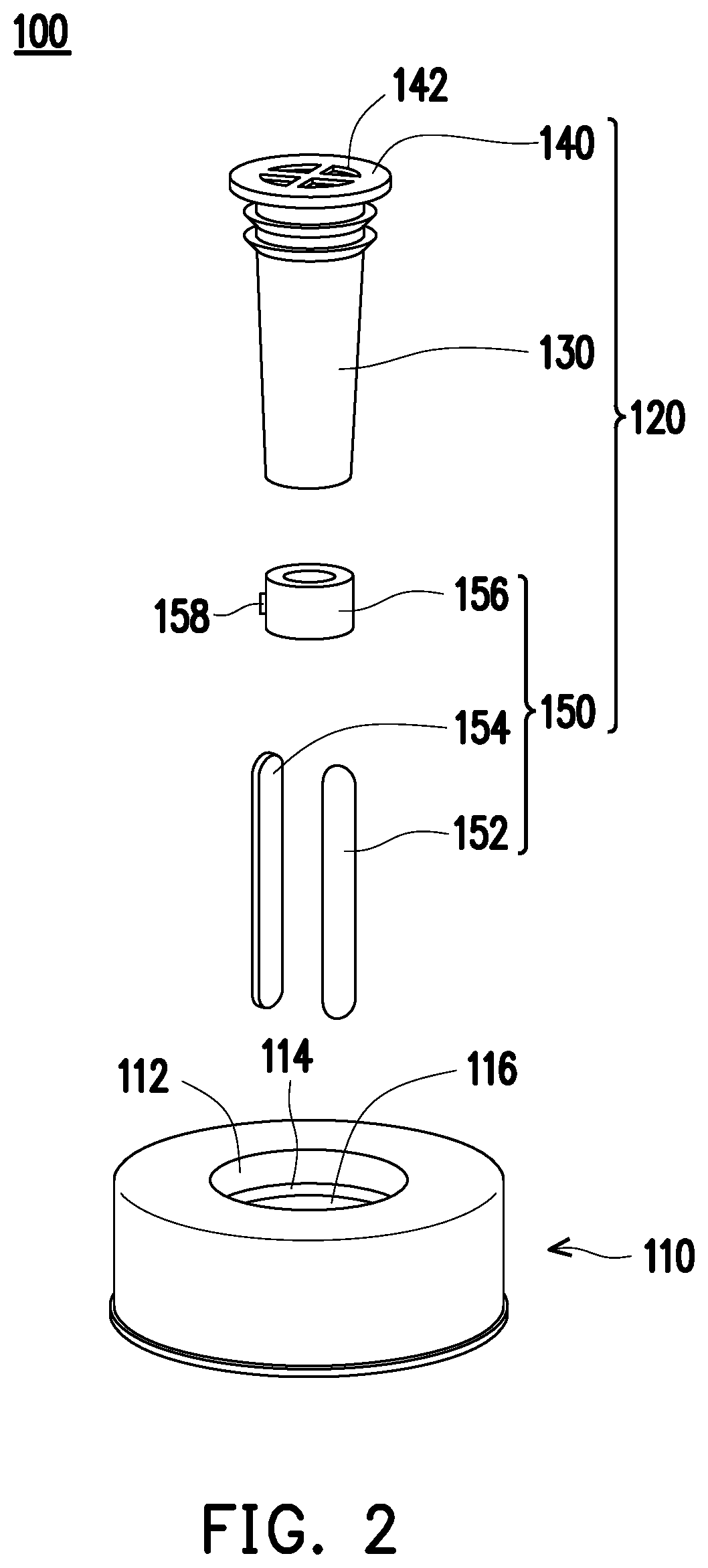 Sound-generable lid, sound-generable bottle and method