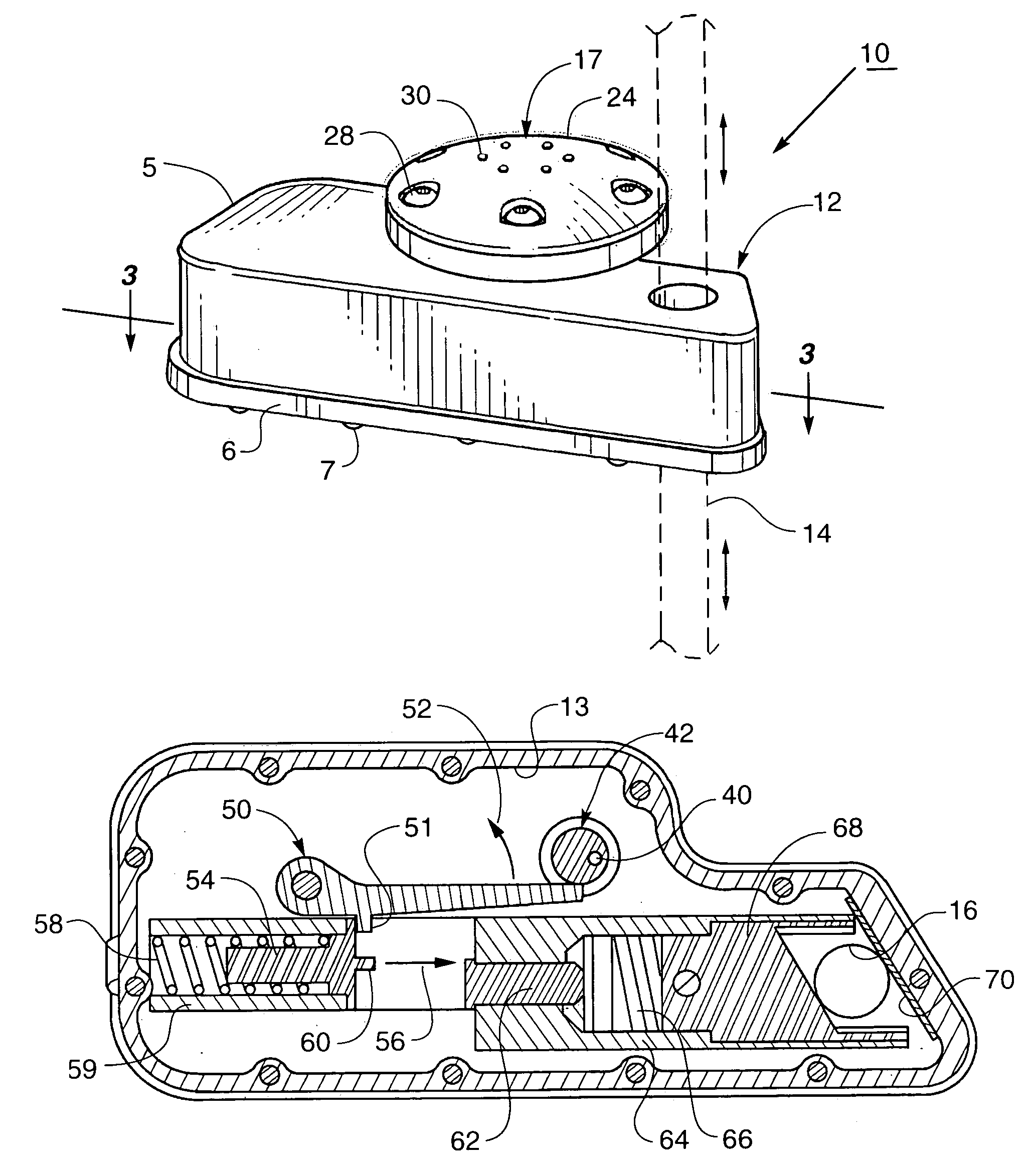 Hydrostatic release mechanism