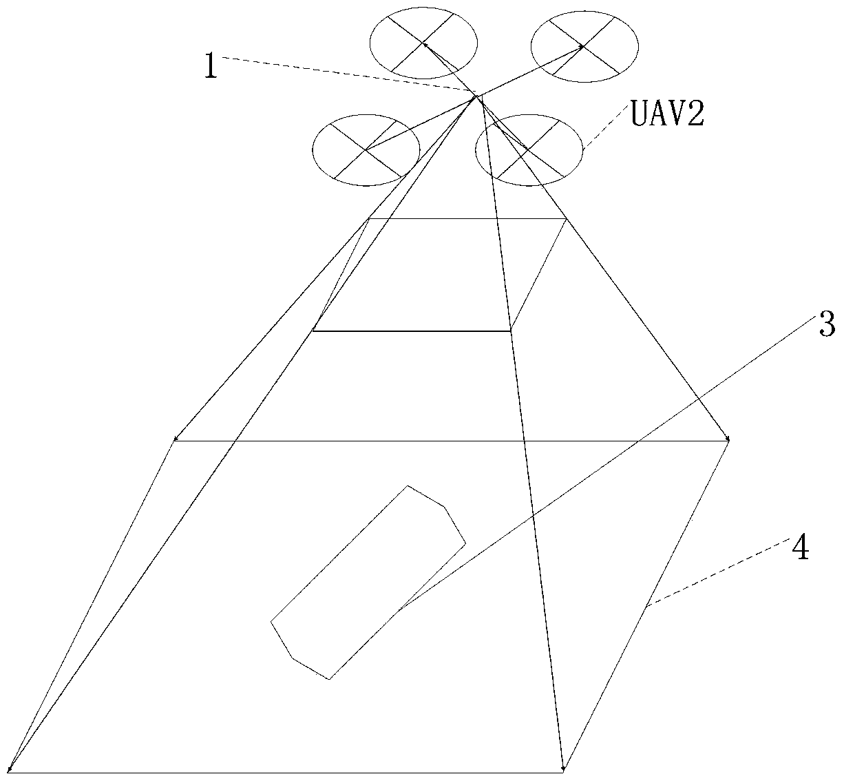 Measurement analysis and control method and device for unmanned aerial vehicle autonomous landing