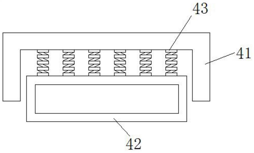 Heat-setting metal spraying frame clamp for automobile electric drive capacitor core