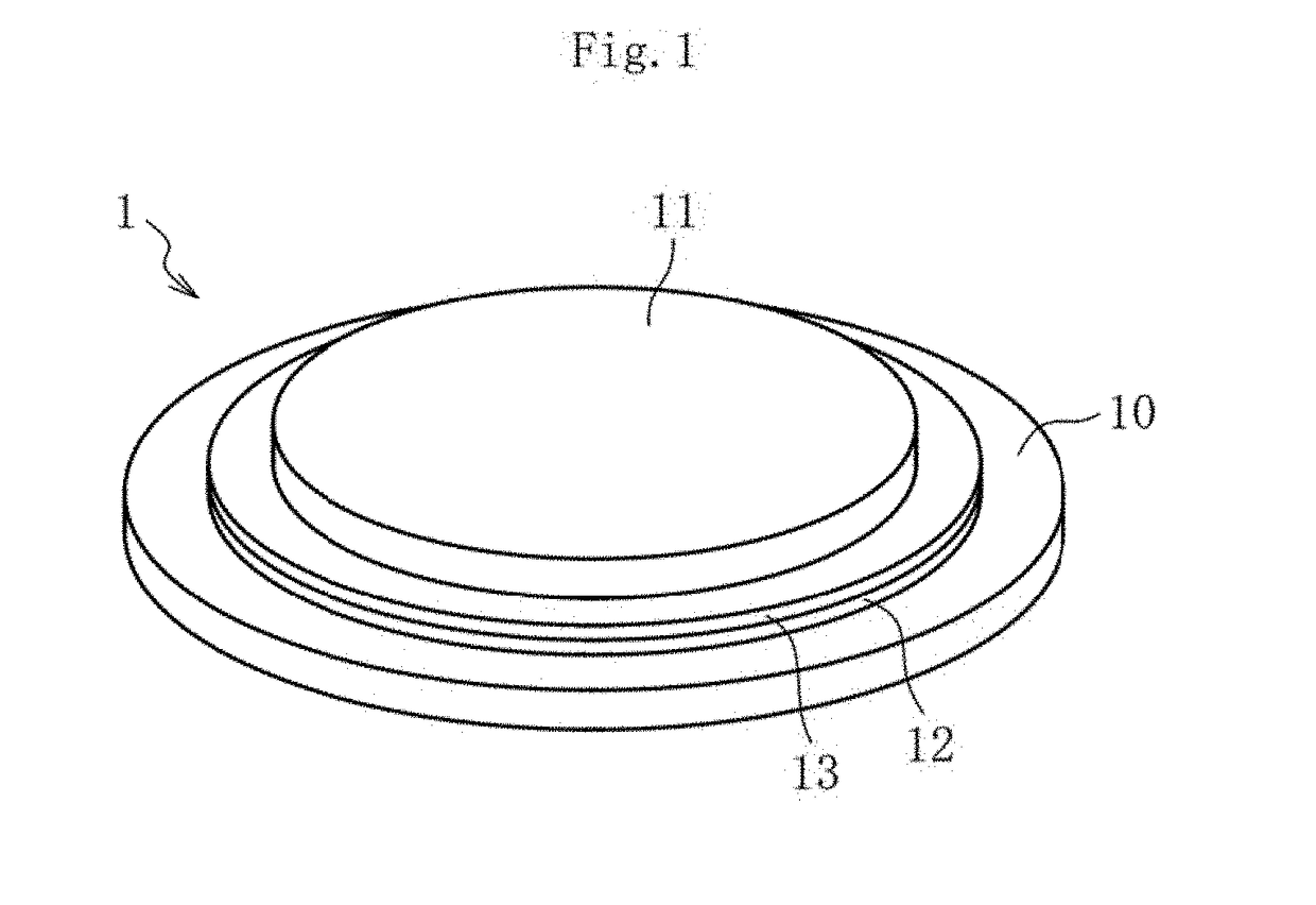 Glass substrate and laminate using same