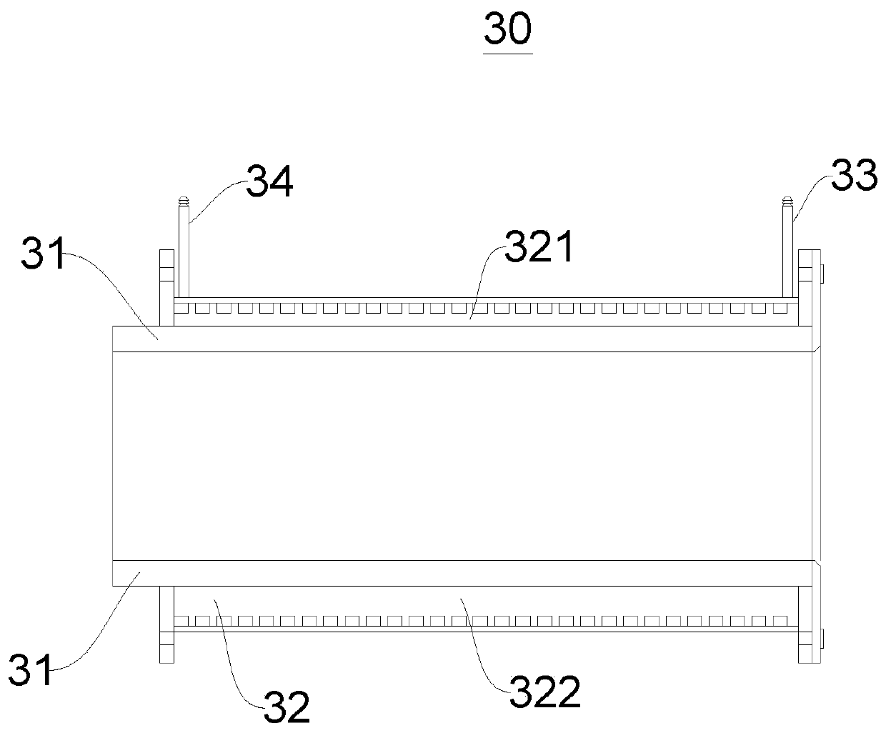 Low-noise self-lubrication small and medium modulus cylindrical gear and preparation method thereof