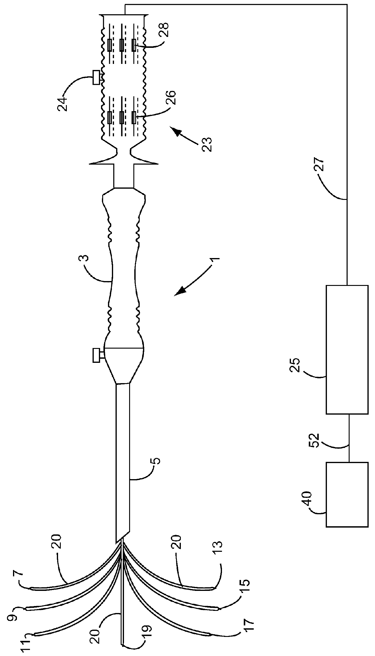 Multi-electrode energy delivery device and method of using the same