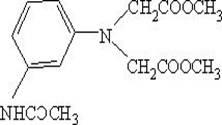 Synthesis method of dye intermediate