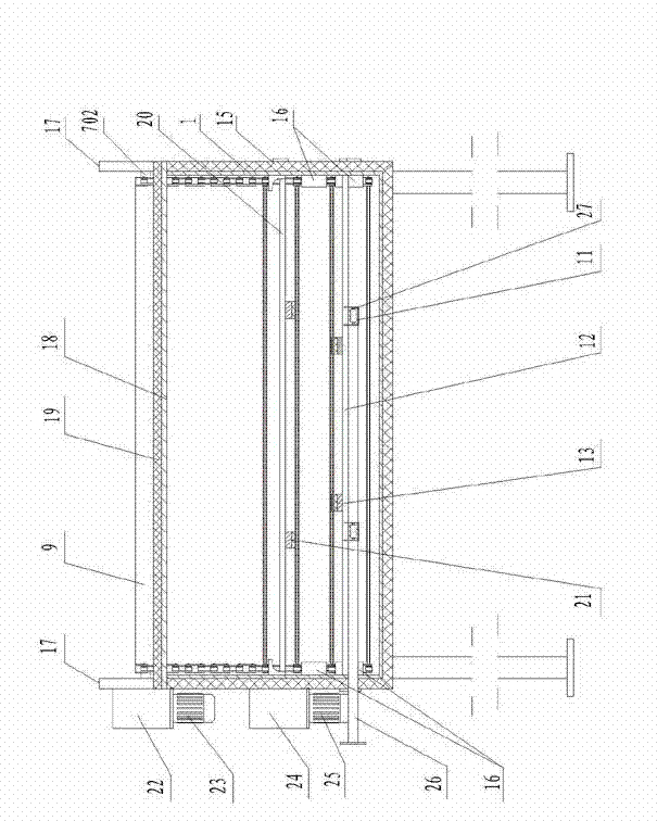 Clamping type shellfish cooking machine