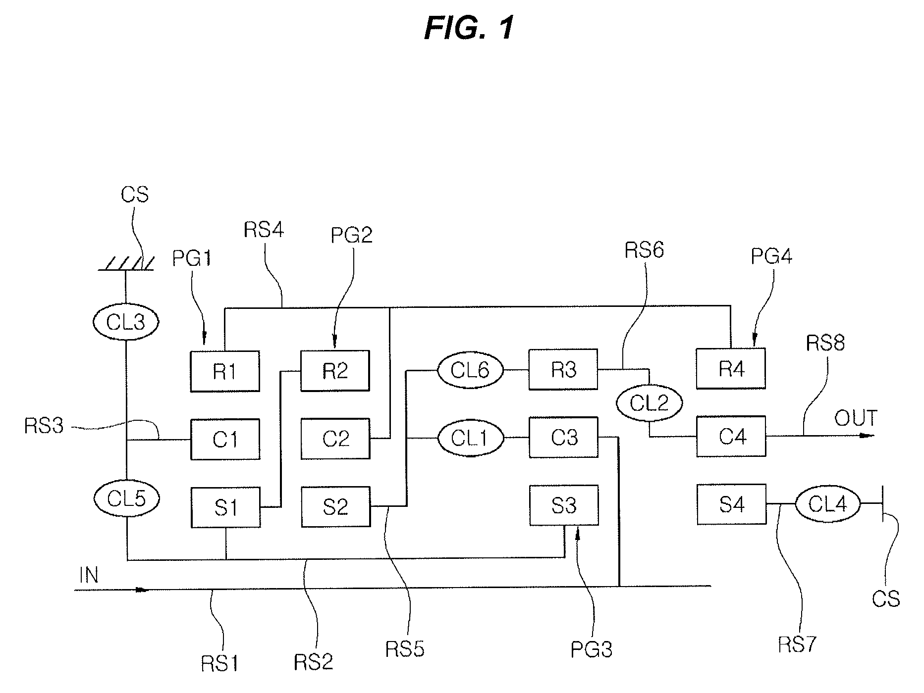 Vehicle multistage transmission