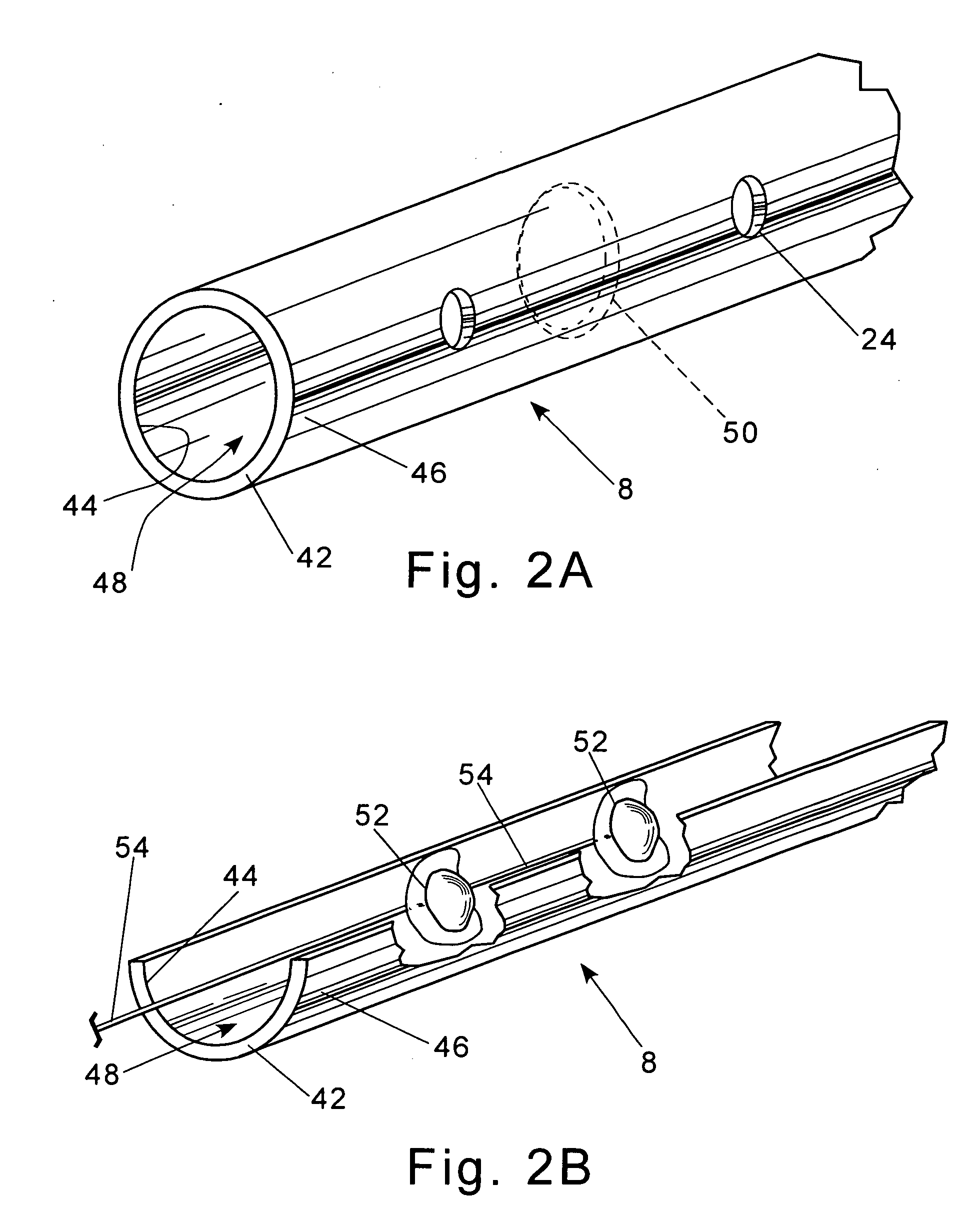 Use of acoustic signals for measuring membrane fouling in spiral wound modules