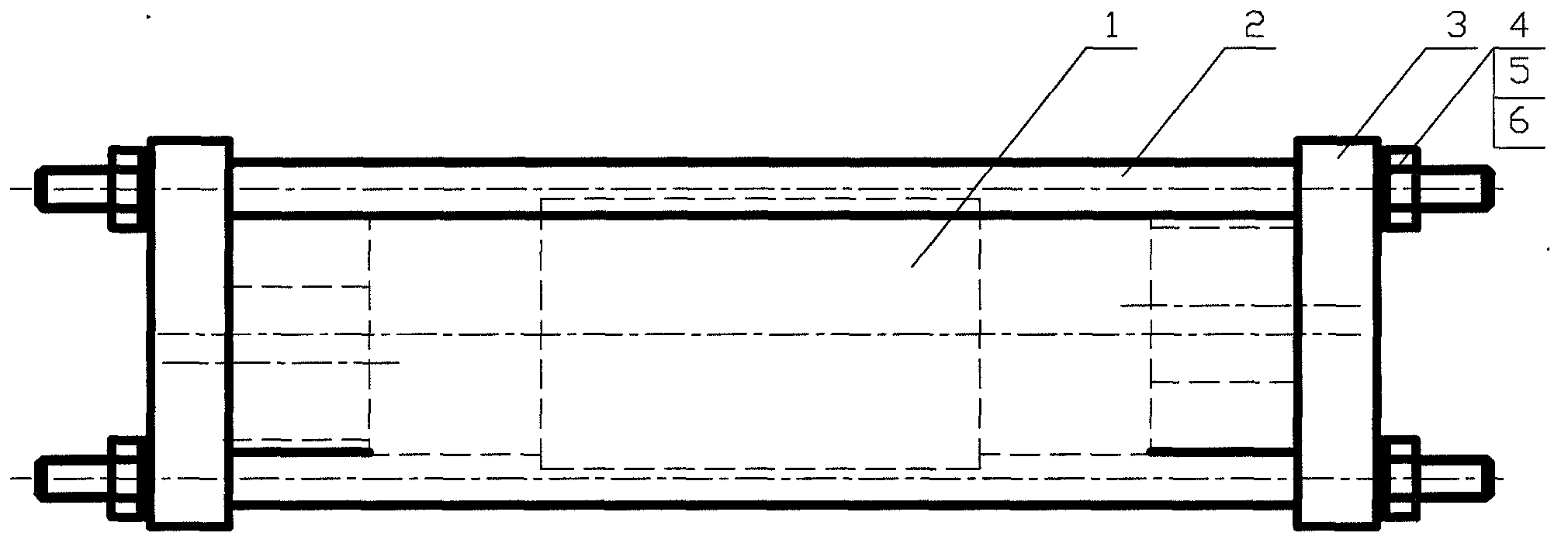 Bi-directional eccentric crankshaft center hole processing clamp