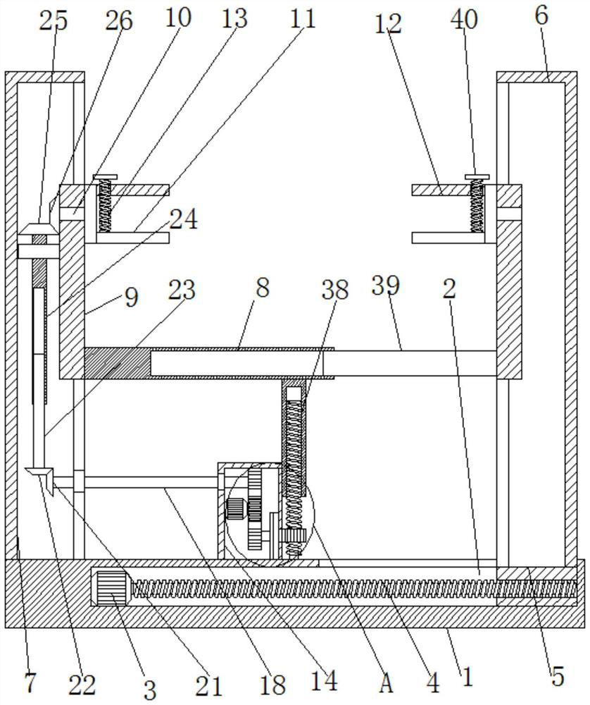 An adjustment device for circuit board processing