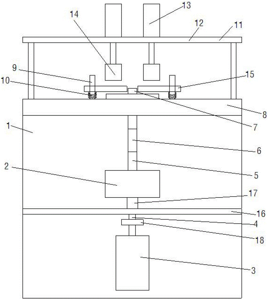 Safety type automobile angle adjuster torque testing device