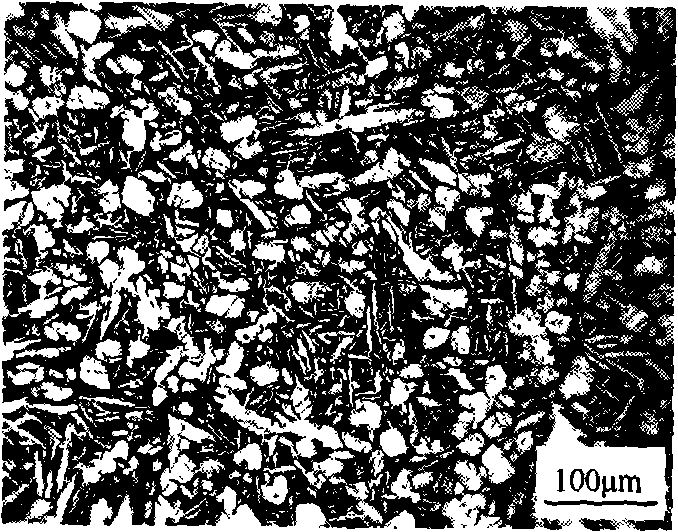 Grain refining method of aluminium bronze