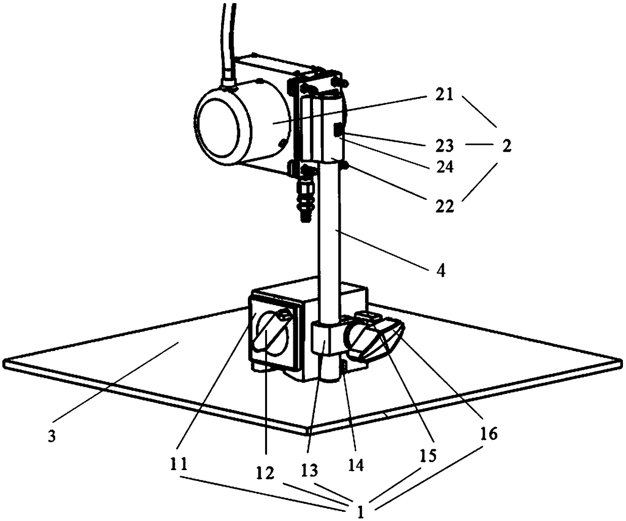 Geometrical calibration tool and method for multi-robot base coordinate system