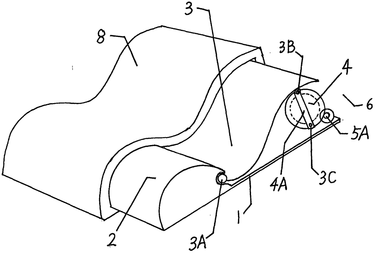 Dual-pillow-type rehabilitation pillow for cervical vertebra