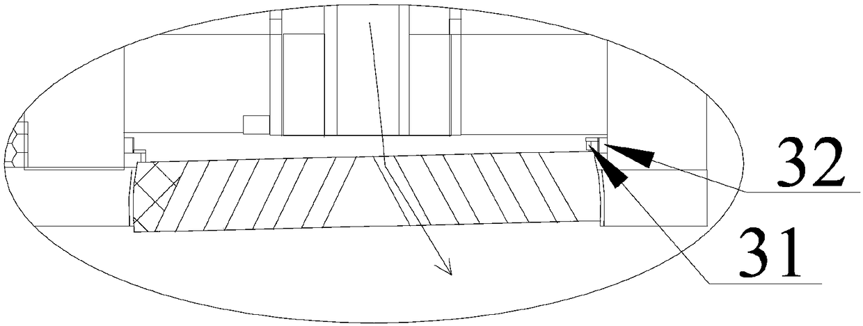 Exhaust port-movable temperature control system based on internet of things