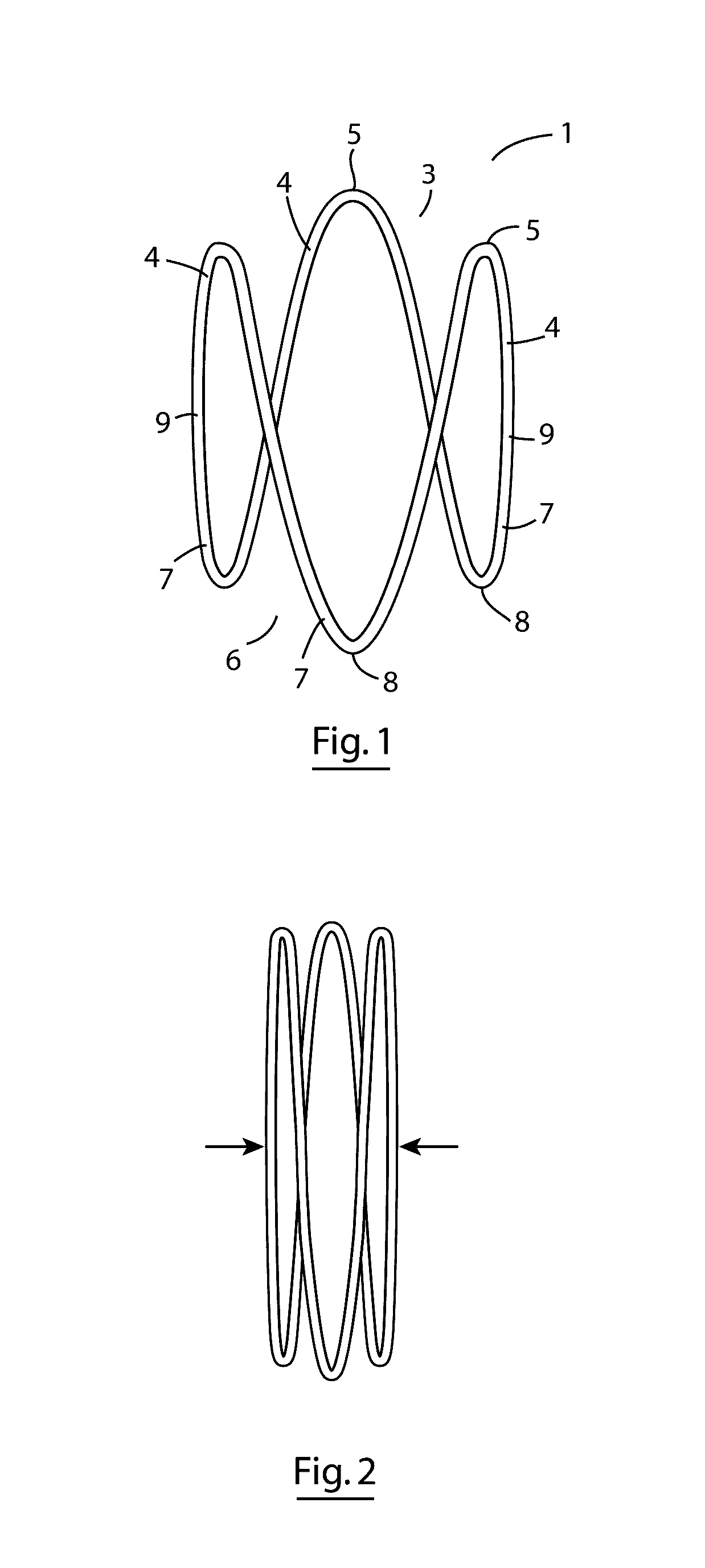 Implantable biocompatible expander suitable for treatment of constrictions of body lumen