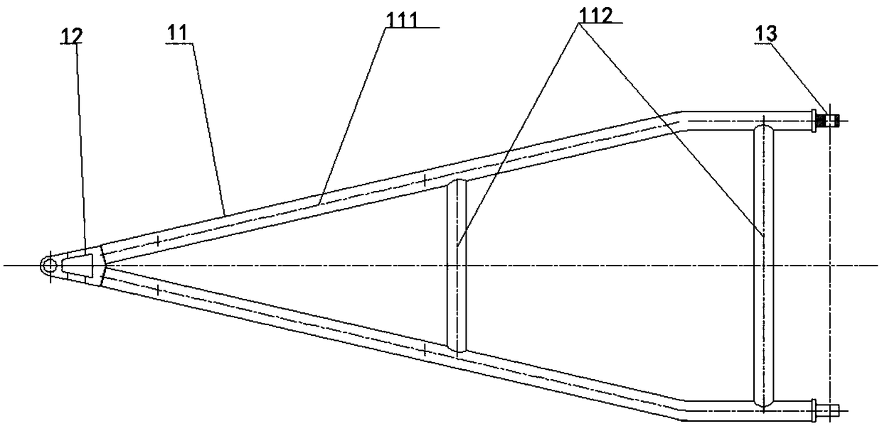 Turnover trolley for vehicle body and frame integrated structure