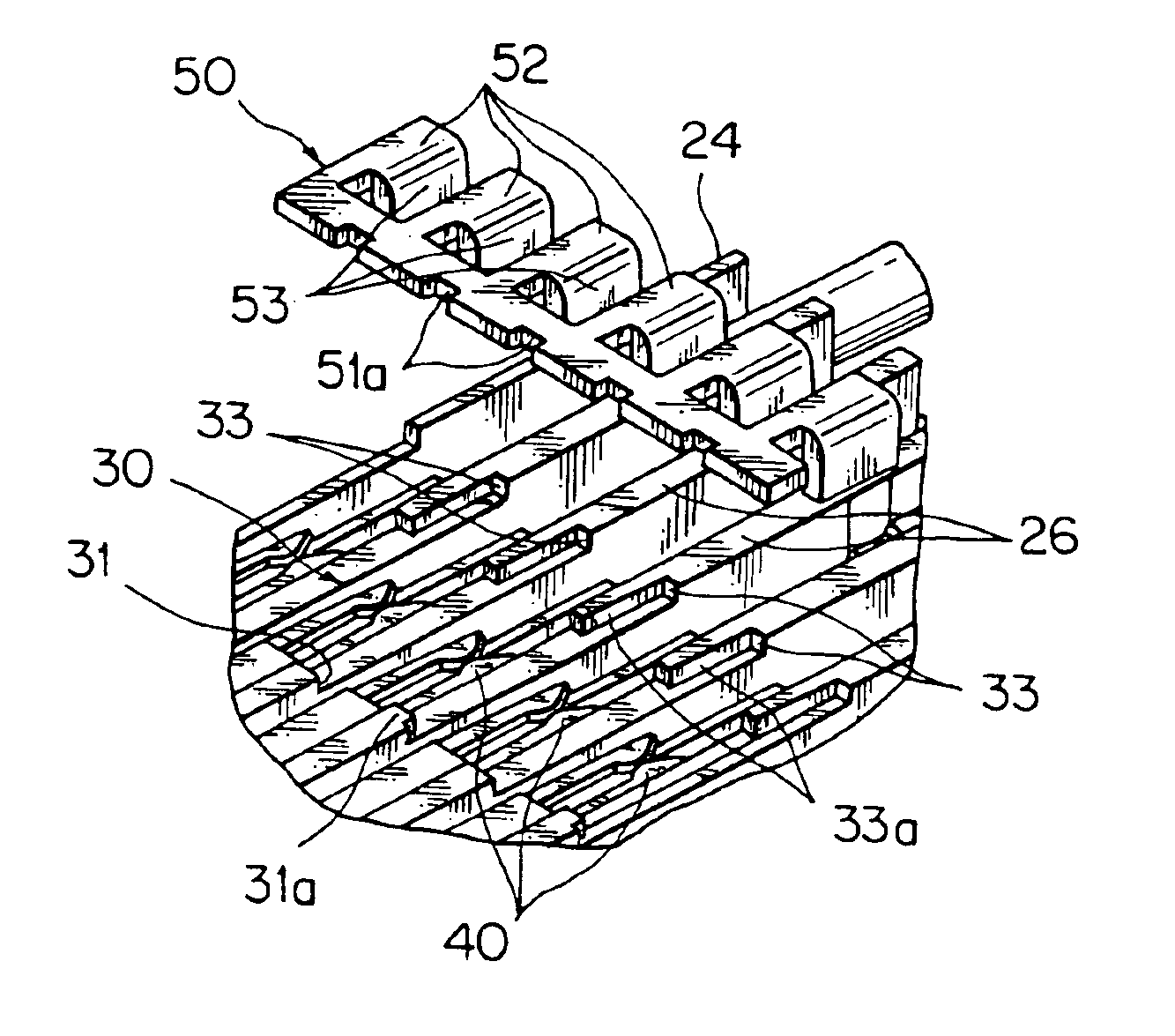 Joint connector and its terminals