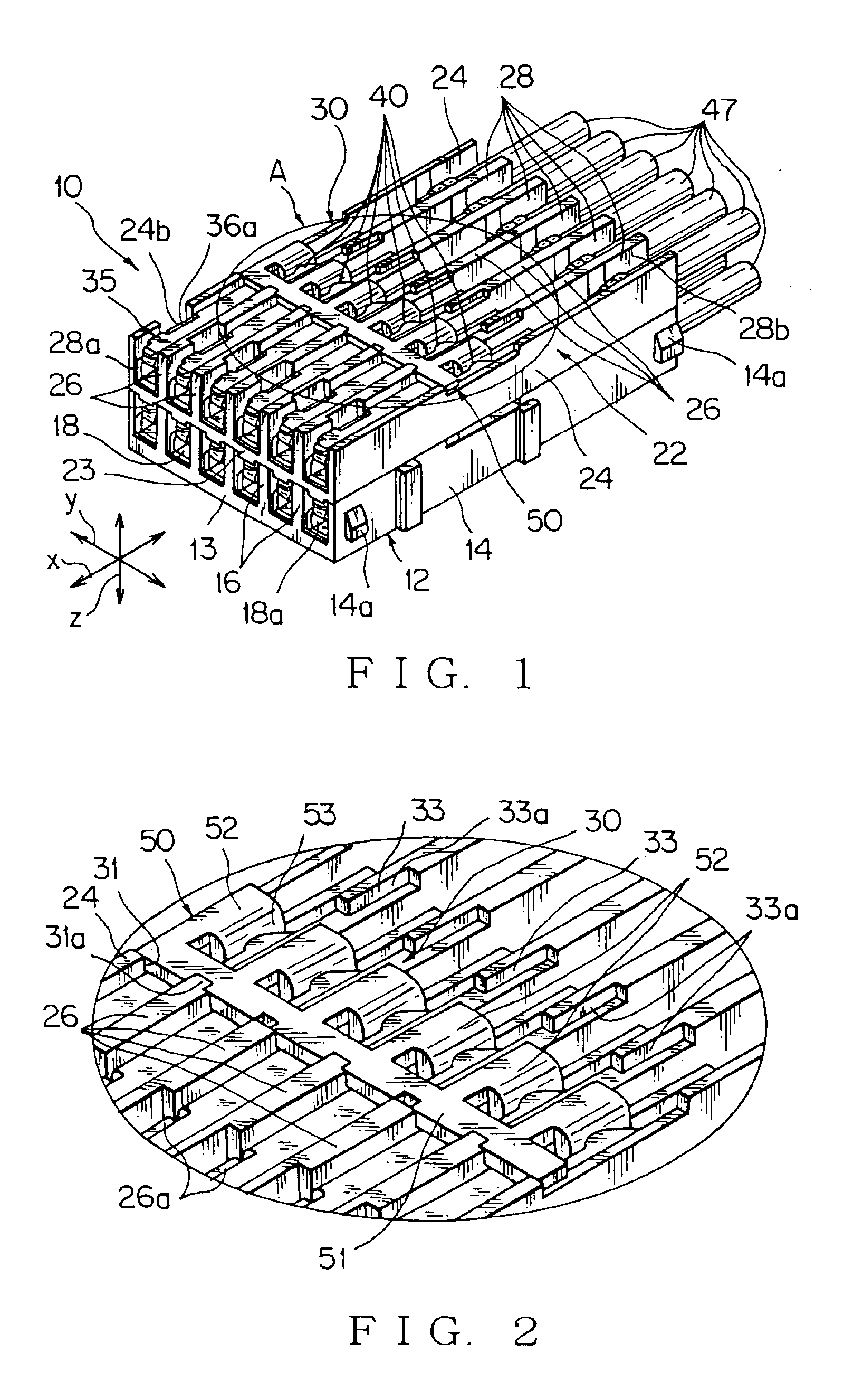 Joint connector and its terminals