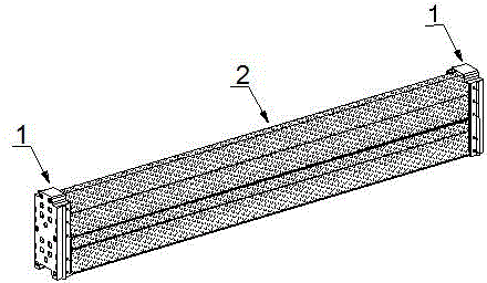 Load reducing type sound barrier unit plate