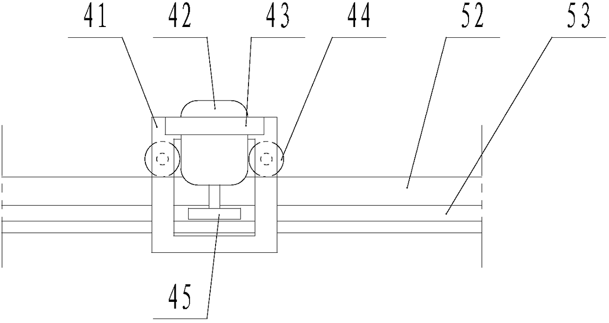 Plate grabbing hanging bracket