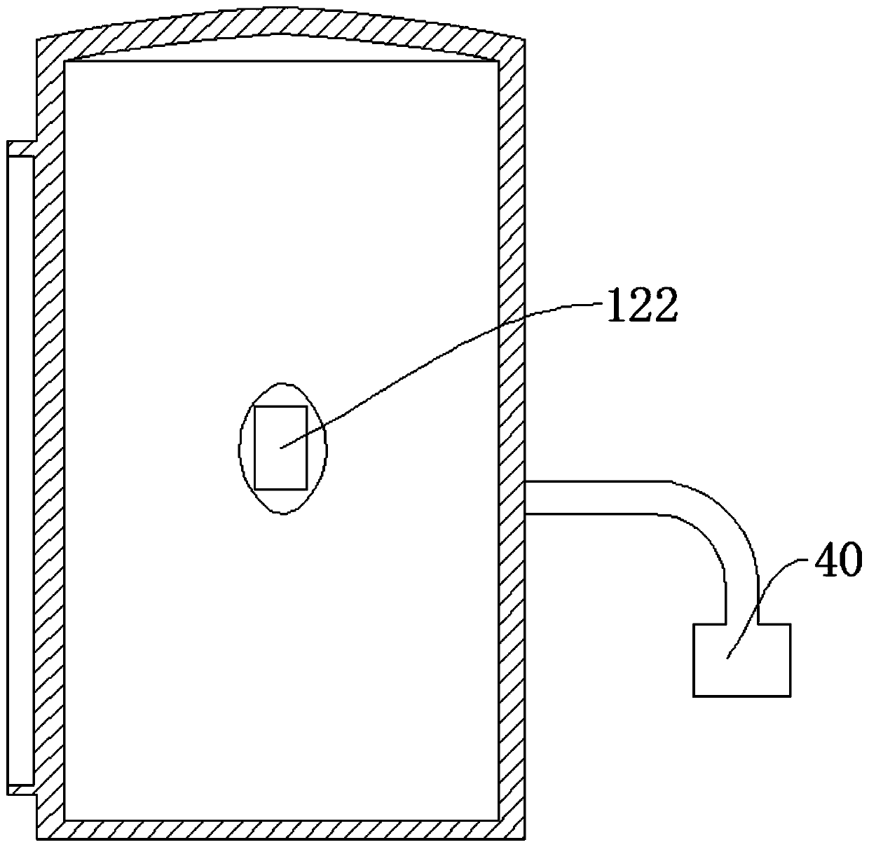 Dewatering liquid level control auxiliary device of high-pressure heater