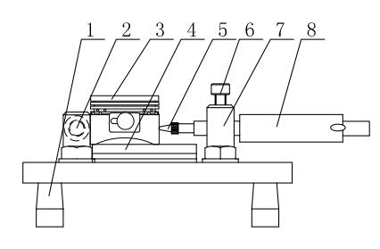 Piston skirt detecting device