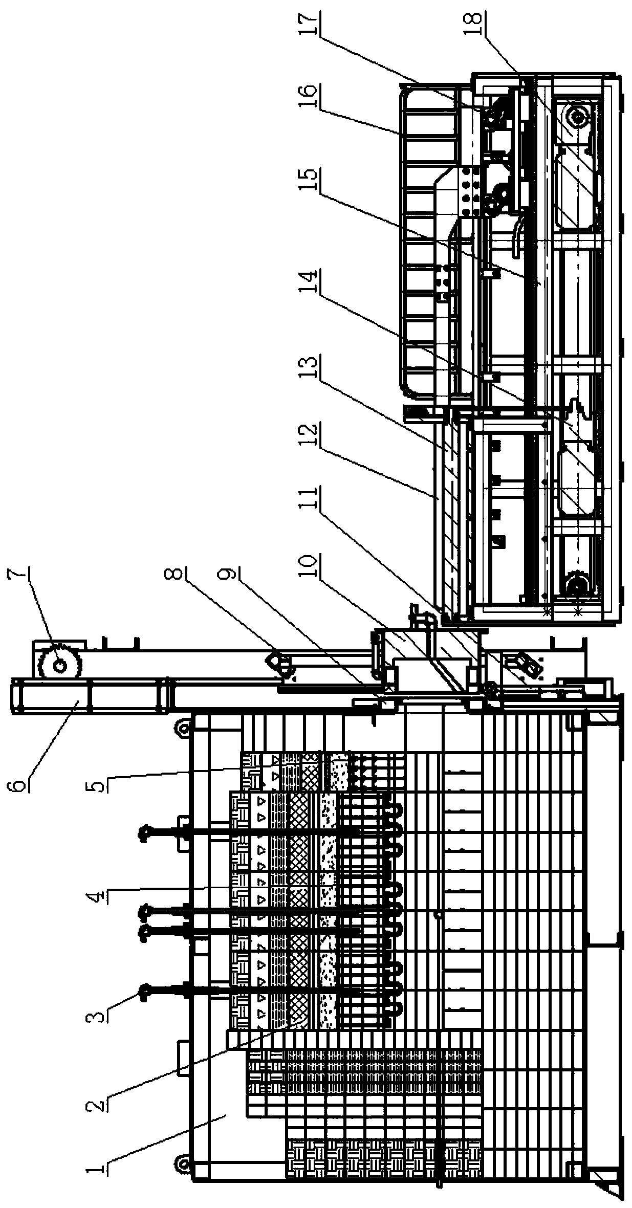 A horizontal high temperature hydrogen resistance furnace