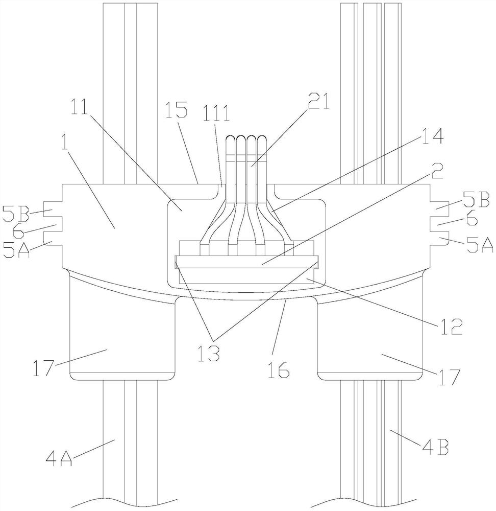 Wire protection sleeve sheath assembly with built-in Bluetooth module, BLDC motor controller and motor