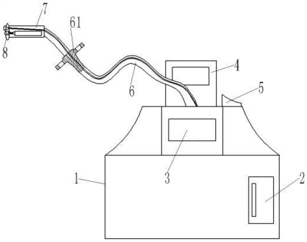 A wound treatment instrument capable of detecting components of wound exudate