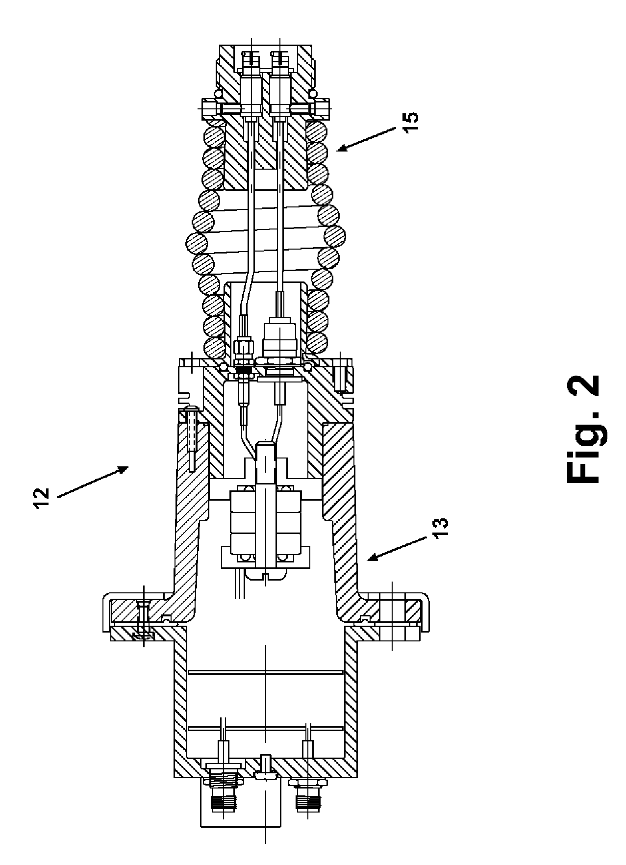 Antenna with dipole connector