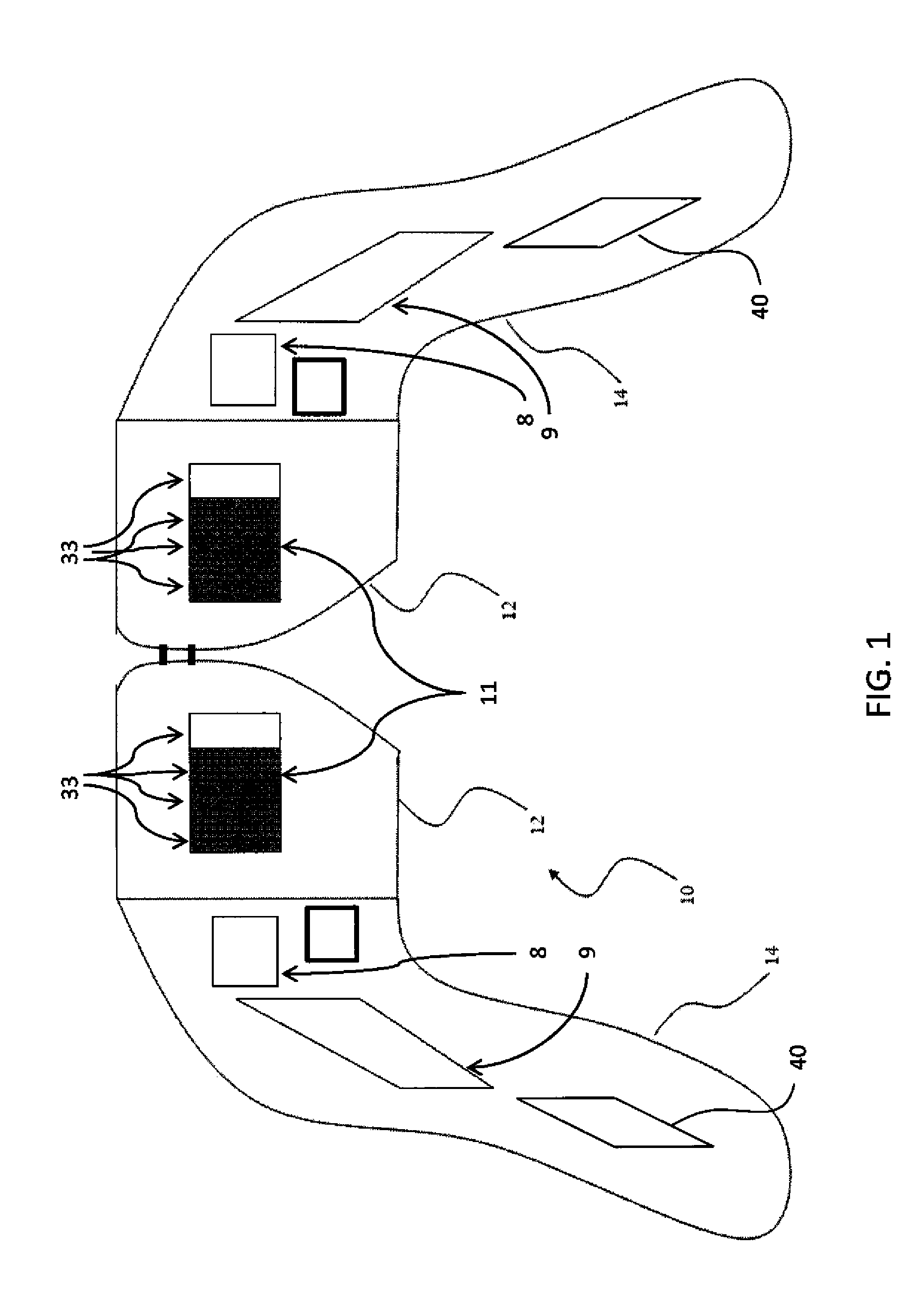 Head-mounted display control with sensory stimulation