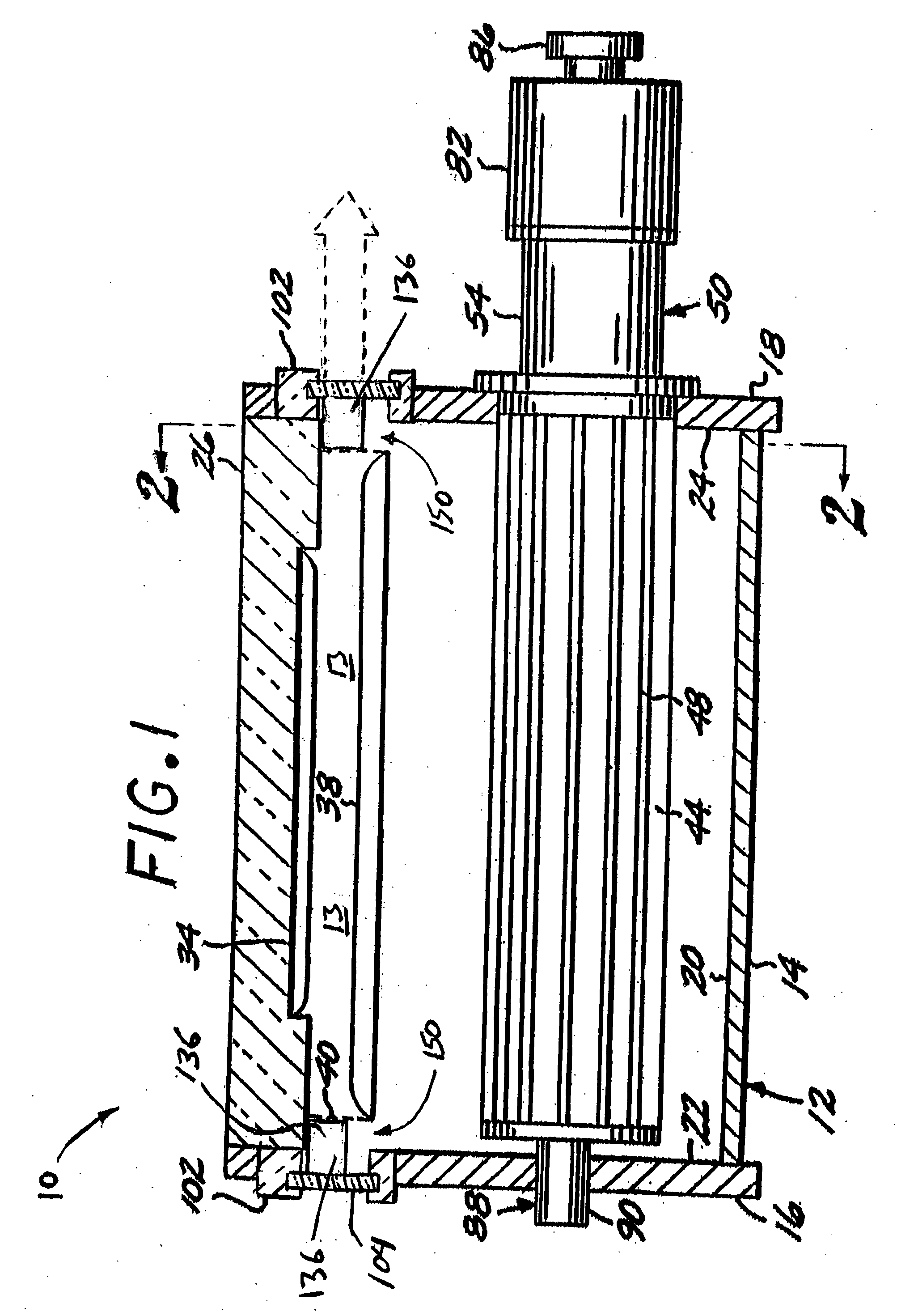 Rare gas-halogen excimer lasers with baffles