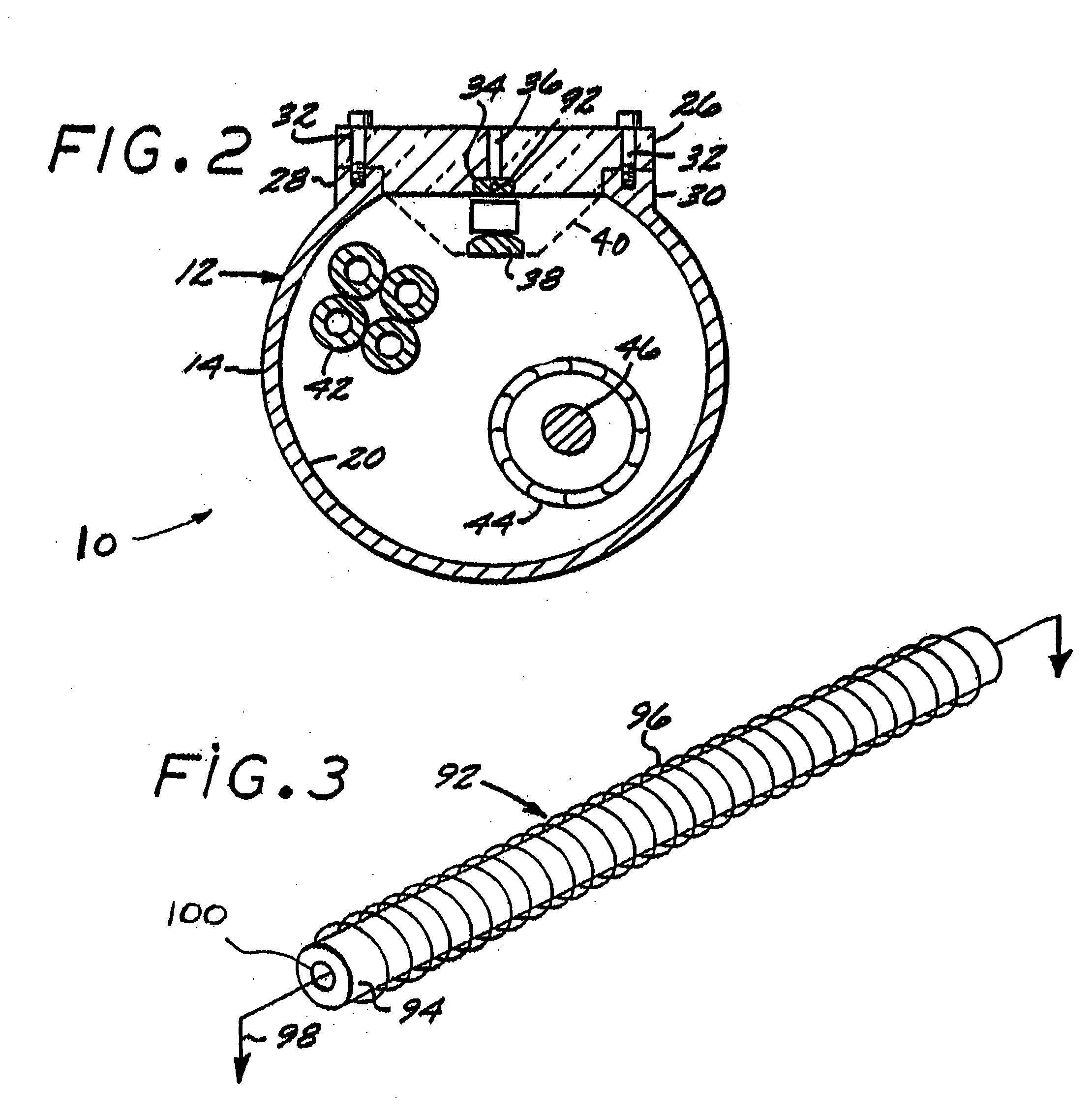 Rare gas-halogen excimer lasers with baffles