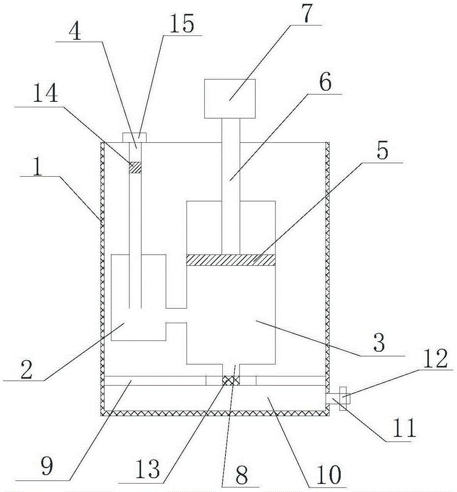 Anti-pollution isotopic tracer injection device